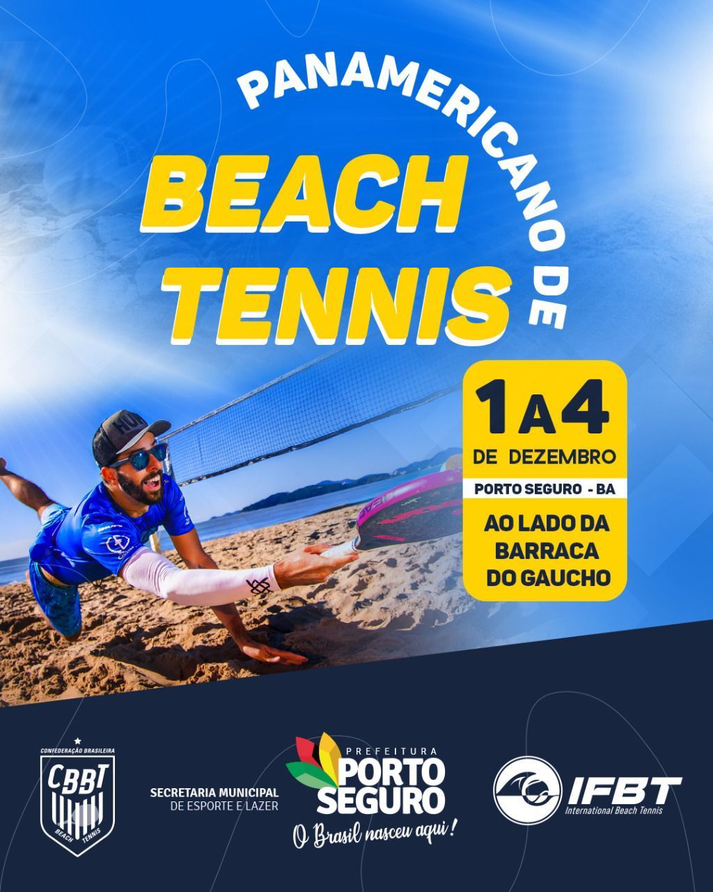 Porto Seguro Sediar Campeonato Pan Americano De Beach T Nnis Nos