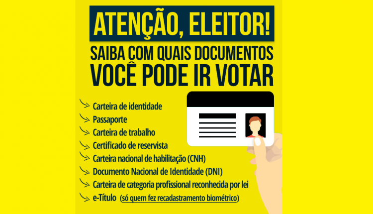 Quais documentos preciso levar para votar? – Jojô Notícias